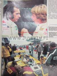 Vauhdin Maailma 1981 nr 3 -mm. Chevrolet Corvette 427 killer-vette, Kolmipyörä-Guzzi, Hod Rod maalaus flake ja candy, Satakunta ralli, 49. Monte Carlo Rallye, KTM