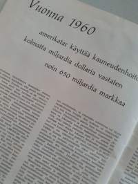 Kauneus ja terveys 1957 N:o 10. Päätoimittaja Leena Ekholm. Sis. mm. Arkkiatri Arvo Ylppö kertoo uudenaikaisesta keskoshoidosta.