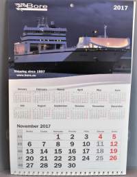 Bore Ltd 2017 vuosikalenteri