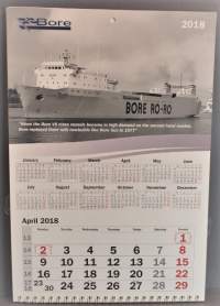 Bore Ltd 2019 vuosikalenteri