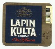 Lapin Kulta Special olut  IV B -  olutetiketti