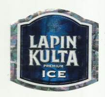 Lapin Kulta Premium ICE  -  olutetiketti