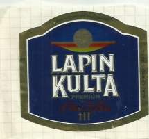 Lapin Kulta Premium III Olut -  olutetiketti