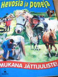 hevosia ja poneja.ei julistetta  vakitan tarjous helposti paketti. ..S ja  M KOKO   19x36 x60 cm paino 35kg  POSTIMAKSU  5e.