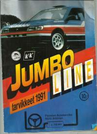 Jumbo Line tarvikkeet 1991 - tuoteluettelo paino n 750 g