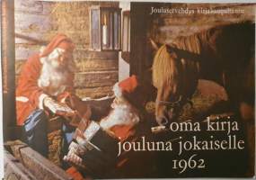 Joulutervehdys kirjakauppiaaltanne - oma kirja jouluna jokaiselle 1962