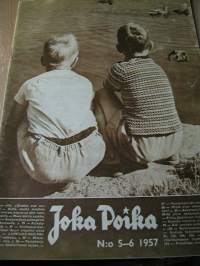 joka poika 5-6 1957  vakitan tarjous helposti paketti. ..S ja  M KOKO   19x36 x60 cm paino 35kg  POSTIMAKSU  5e.