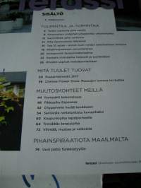 terassi  3 lehteä yhden hinnalla messunumero  2 2017  vakitan tarjous helposti paketti. ..S ja  M KOKO   19x36 x60 cm paino 35kg  POSTIMAKSU  5e.
