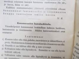 Kananmunat laatumuniksi - Pellervon lentolehtinen nr 34 - Munantuottajan 10 käskyä