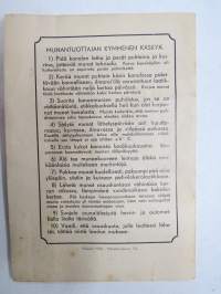 Kananmunat laatumuniksi - Pellervon lentolehtinen nr 34 - Munantuottajan 10 käskyä