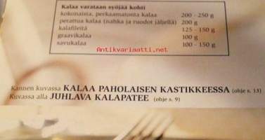 Helmenkalastaja kalaruokia