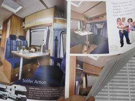 Solifer matkailuauto / asuntoauto 2009 -myyntiesite / sales brochure