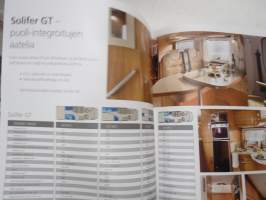 Solifer matkailuauto / asuntoauto 2009 -myyntiesite / sales brochure