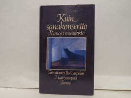 Kuin sanakonsertto - Runoja musiikista