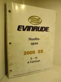 OMC Johnson - Evinrude - 2000 SS 5 - 15. 4-Tahtiset Huolto-opas