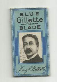 Blue Gillette  - partateräkääre vuodelta 1935