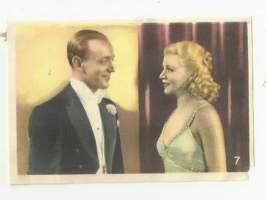 Fred Astaire ja Ginger Rogers  keräilykuva 1937
