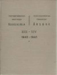 Yksityismetsänhoitajayhdistyksen vuosikirja. XIII-XIV   1940-41Rinnakkaisnimeke:Privatforstmästarföreningens årsbok.
