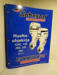 Johnson - Evinrude outboards mallit - 15C, 130, 200, 225, 250 90LV - Huolto-ohjekirja