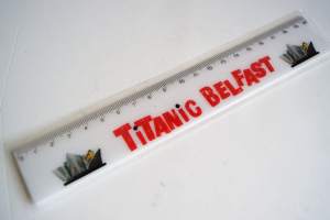 RMS Titanic - Titanic Belfast viivotin käyttämätön