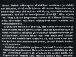 Kirjoituksia musiikista
