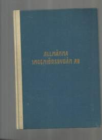 Ahlström, Alarik, 1882-1961. ; Westman, Ivar Allmänna ingeniörsbyrån 1951.