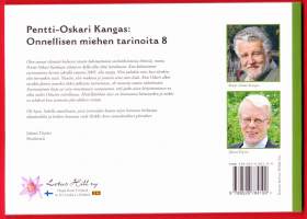 Onnellisen miehen tarinoita 8.  Tarinoiden kautta arjen harmaus kirkastuu elämäniloksi ja kaiken kruunaavat vielä Heikko Aron samanhenkiset piirrokset.