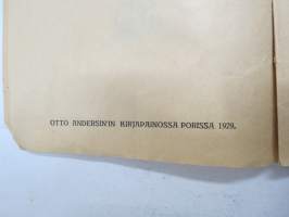 Jaloluonteinen vaimo - Kun onnettomuus vaihtelee onneksi - Eli aviopuolisoiden ihmeelliset elämänvaiheet - Otto Andersin kustannusliike Pori