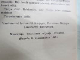Tanja - partisaanitytön tarina