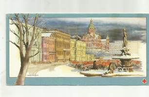 Kimmo Pälikkö Helsinki - joulukortti taittokortti