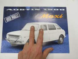 Austin 1500 Maxi -myyntiesite / sales brochure