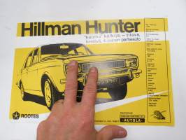Hillman Hunter -myyntiesite / sales brochure
