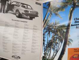 Volkswagen-Audi uutiset 1984 nr 1 -asiakaslehti / customer magazine