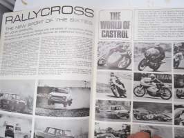 Castrol Achievements 1967 -saavutuksia, öljy-yhtiön vuosittainen mainosjulkaisu; mm. Mike Hailwood, Isle of Man TT