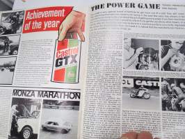 Castrol Achievements 1967 -saavutuksia, öljy-yhtiön vuosittainen mainosjulkaisu; mm. Mike Hailwood, Isle of Man TT