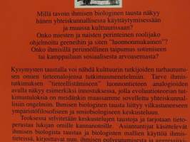 Kulttuurieläin : ihmistutkimuksen biologiaa