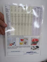 Piaggio mopot ja skootterit NRG, Typhoon, Zip, Zip SP, Sfera, Free, Vespa ET4, Vespa PX125 / PX200, Hexagon 125 -myyntiesite / sales brochure