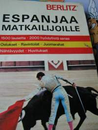 espanjaa matkailijoille-vakitan tarjous helposti paketti 19x36 x60 cm paino 35kg 5e