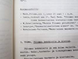 Marxilais-Leniniläisen Poliittisen taloustieteen opinto-ohjelma