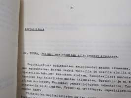 Marxilais-Leniniläisen Poliittisen taloustieteen opinto-ohjelma