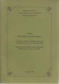 Suomalais-virolainen virheanalyysiseminaari Summassaaressa 18. ja 19. toukokuuta 1983 = Soome-eesti keelevigade analüüsi ühisseminar Summassaares 18. ja 19. mail