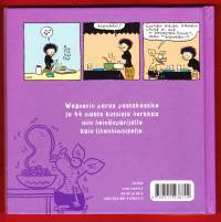 Juba - Viivin Ja Wagnerin Keittokirja, 2009. Pariskunnan kattauksessa kohtaavat pekoni ja porkkanaraaste helpon ja hyvän kotiruoan muodossa.