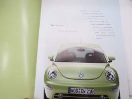 Volkswagen New Beetle 1999 -myyntiesite / brochure