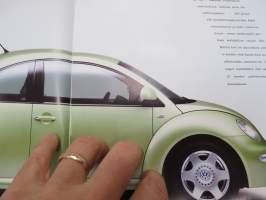 Volkswagen New Beetle 1999 -myyntiesite / brochure