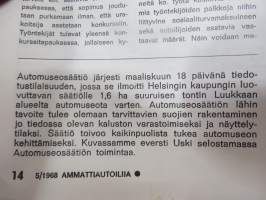 Ammattiautoilija 1968 nr 5
