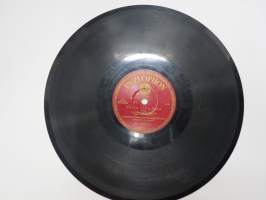 Parlophon B. 36087 Kaarlo Kytö &amp; Georg Malmstén - Yksin elämässä / Unelma -savikiekkoäänilevy, 78 rpm record