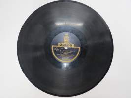 Odeon A 228 085 Armas Hanttu ja Heikki Tuominen - Balalaikkavalssi / Armas Hanttu - Tytön huivi -savikiekkoäänilevy / 78 rpm 10&quot; record
