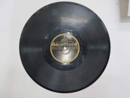 Homocord O. 4-23114-I / II Veli Lehto &amp; Homocord-orkesteri - Sataman hämärässä / Alanko - Hämärän lapsi-savikiekkoäänilevy / 78 rpm 10&quot; record