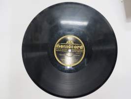 Homocord O. 4-23114-I / II Veli Lehto &amp; Homocord-orkesteri - Sataman hämärässä / Alanko - Hämärän lapsi-savikiekkoäänilevy / 78 rpm 10&quot; record