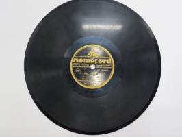 Homocord H-O. 4-23130-I / II Veli Lehto &amp; Homocord-orkesteri - Keltaiset banaanit / Kaksi kyyneltä -savikiekkoäänilevy / 78 rpm 10&quot; record